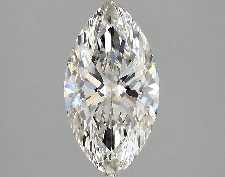1.51 Carat Marquise Shaped Ideal Cut VVS2 IGI Certified Lab Grown Diamond
