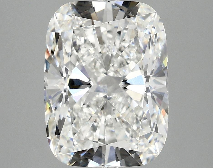 3.85 Carat Cushion Shaped Excellent Cut VVS2 IGI Certified Lab Grown Diamond