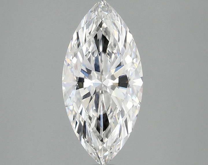 2.04 Carat Marquise Shaped Excellent Cut VVS2 IGI Certified Lab Grown Diamond