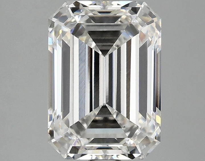 3.09 Carat Emerald Shaped Ideal Cut VS1 IGI Certified Lab Grown Diamond