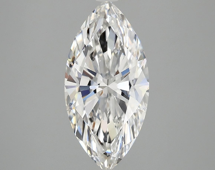 2.36 Carat Marquise Shaped Ideal Cut VVS2 IGI Certified Lab Grown Diamond