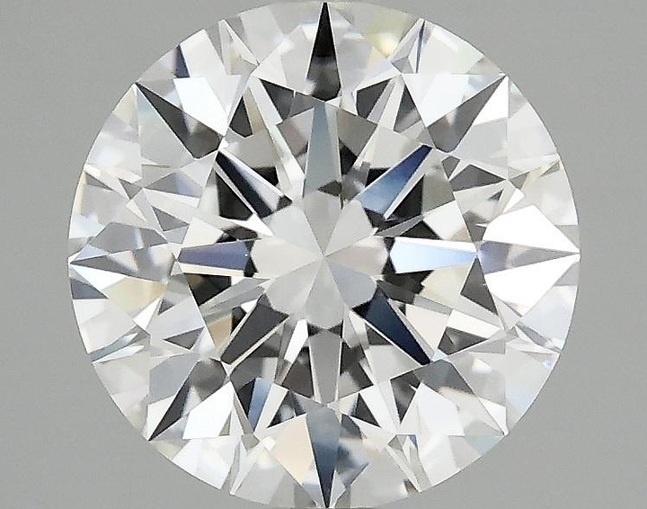 2.58 Carat Round Shaped Ideal Cut VVS2 IGI Certified Lab Grown Diamond