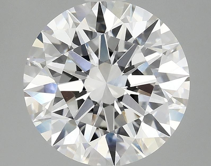 3.07 Carat Round Shaped Ideal Cut VVS2 IGI Certified Lab Grown Diamond