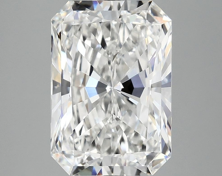 4.08 Carat Radiant Shaped Ideal Cut VVS2 IGI Certified Lab Grown Diamond