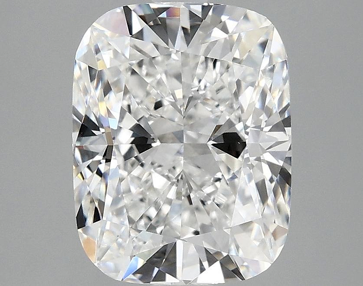 3.07 Carat Cushion Shaped Excellent Cut VVS2 IGI Certified Lab Grown Diamond
