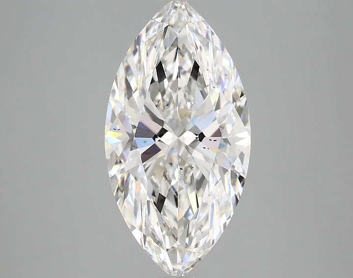 3.02 Carat Marquise Shaped Ideal Cut SI1 IGI Certified Lab Grown Diamond