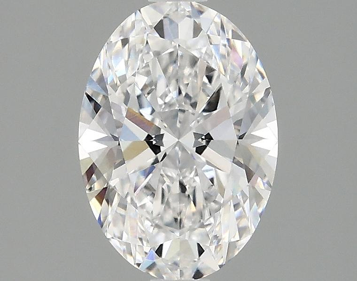1.5 Carat Oval Shaped Ideal Cut VVS1 IGI Certified Lab Grown Diamond