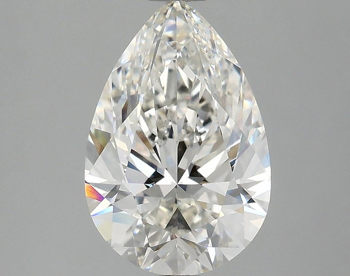 2.44 Carat Pear Shaped Excellent Cut VVS2 IGI Certified Lab Grown Diamond