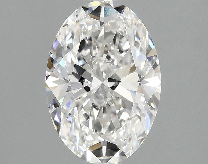 1.54 Carat Oval Shaped Ideal Cut VVS2 IGI Certified Lab Grown Diamond