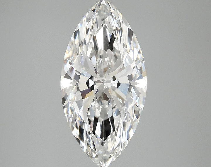 2.88 Carat Marquise Shaped Ideal Cut VS1 IGI Certified Lab Grown Diamond