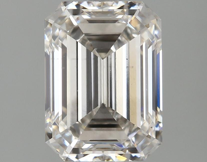 2.1 Carat Emerald Shaped Excellent Cut VS1 IGI Certified Lab Grown Diamond