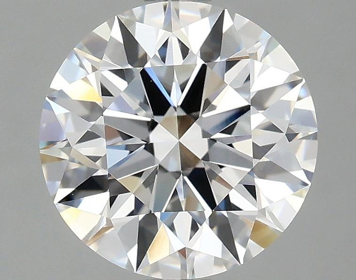 2.56 Carat Round Shaped Ideal Cut VVS2 IGI Certified Lab Grown Diamond