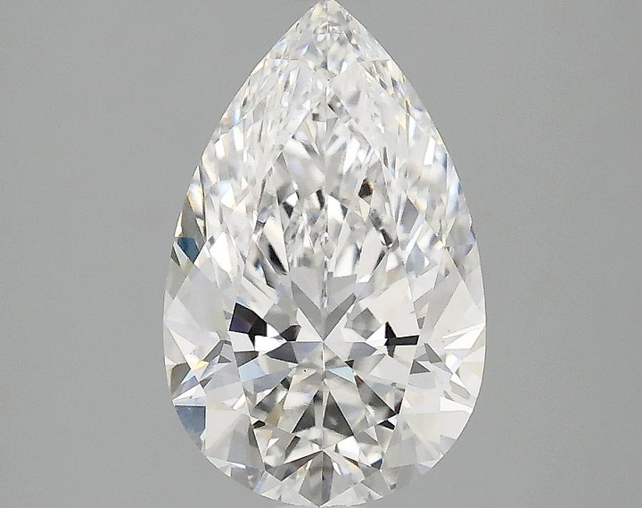 2.0 Carat Pear Shaped Ideal Cut VVS2 IGI Certified Lab Grown Diamond