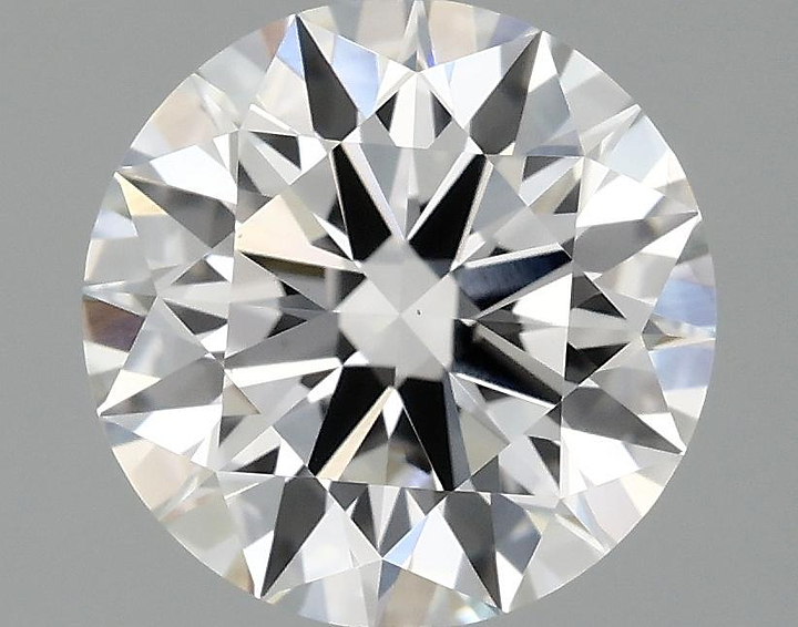 1.58 Carat Round Shaped Ideal Cut VS1 IGI Certified Lab Grown Diamond