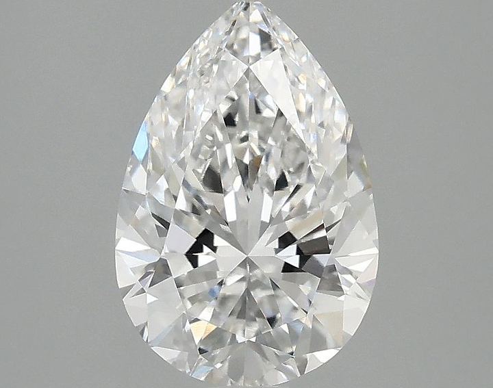 2.02 Carat Pear Shaped Excellent Cut VVS2 IGI Certified Lab Grown Diamond