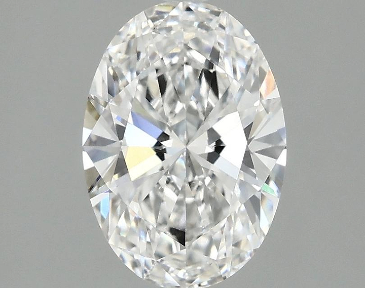 1.5 Carat Oval Shaped Ideal Cut VVS2 IGI Certified Lab Grown Diamond