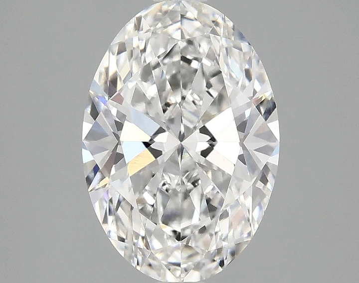 2.51 Carat Oval Shaped Ideal Cut VVS2 IGI Certified Lab Grown Diamond