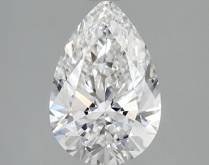 2.01 Carat Pear Shaped Excellent Cut VVS2 IGI Certified Lab Grown Diamond