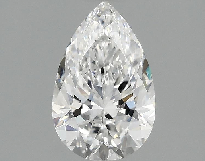 0.97 Carat Pear Shaped Ideal Cut VVS2 IGI Certified Lab Grown Diamond