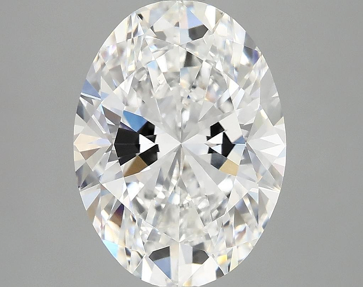 3.68 Carat Oval Shaped Excellent Cut VVS2 IGI Certified Lab Grown Diamond