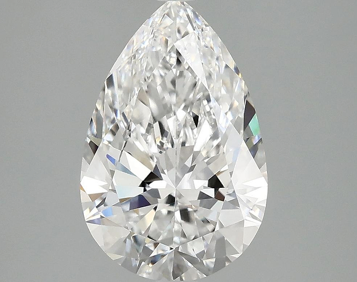 2.51 Carat Pear Shaped Excellent Cut VVS2 IGI Certified Lab Grown Diamond