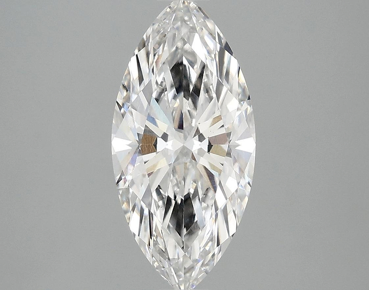 2.08 Carat Marquise Shaped Excellent Cut VS1 IGI Certified Lab Grown Diamond
