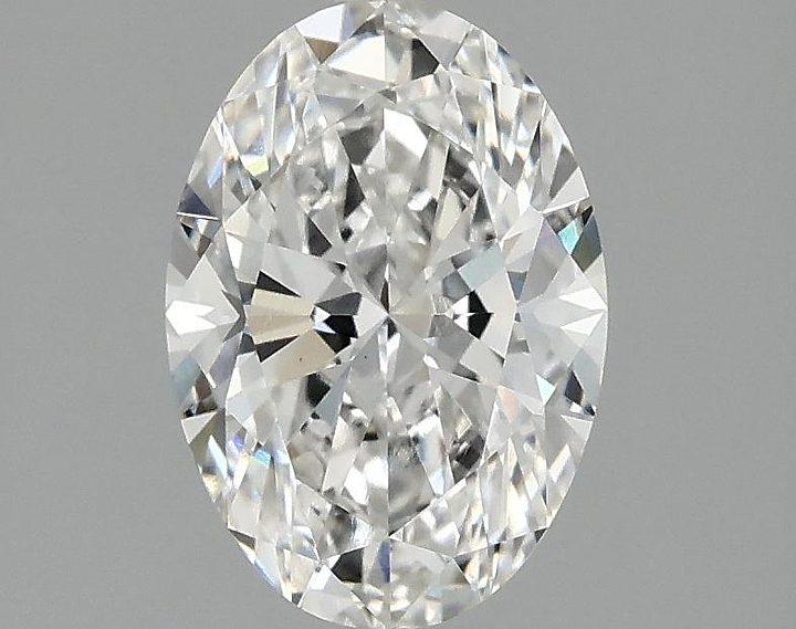 1.58 Carat Oval Shaped Ideal Cut VVS2 IGI Certified Lab Grown Diamond