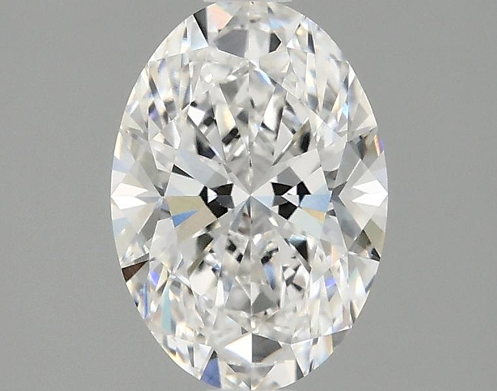 1.55 Carat Oval Shaped Ideal Cut VVS2 IGI Certified Lab Grown Diamond