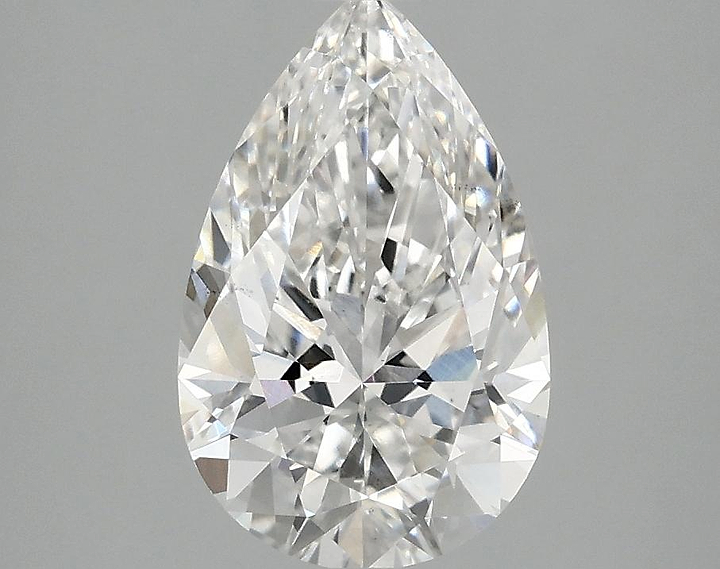 2.08 Carat Pear Shaped Ideal Cut VS2 IGI Certified Lab Grown Diamond