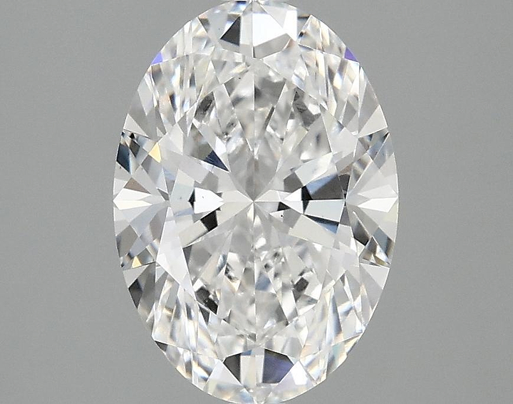 2.1 Carat Oval Shaped Ideal Cut VS1 IGI Certified Lab Grown Diamond