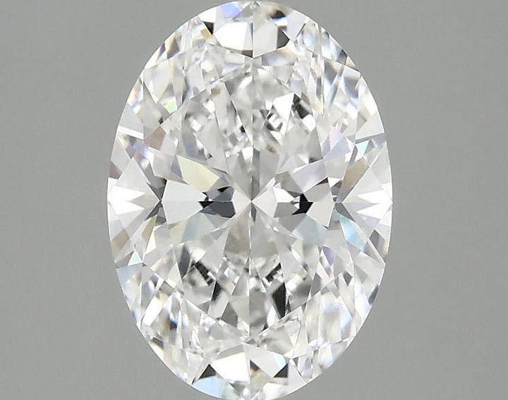 2.07 Carat Oval Shaped Ideal Cut VVS2 IGI Certified Lab Grown Diamond
