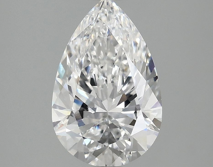 2.06 Carat Pear Shaped Ideal Cut VS1 IGI Certified Lab Grown Diamond