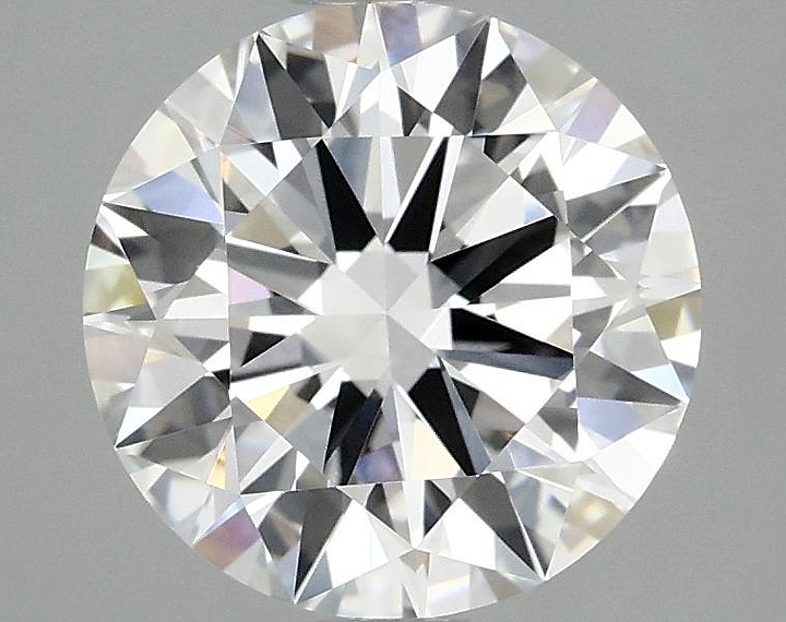 2.57 Carat Round Shaped Ideal Cut VVS2 IGI Certified Lab Grown Diamond