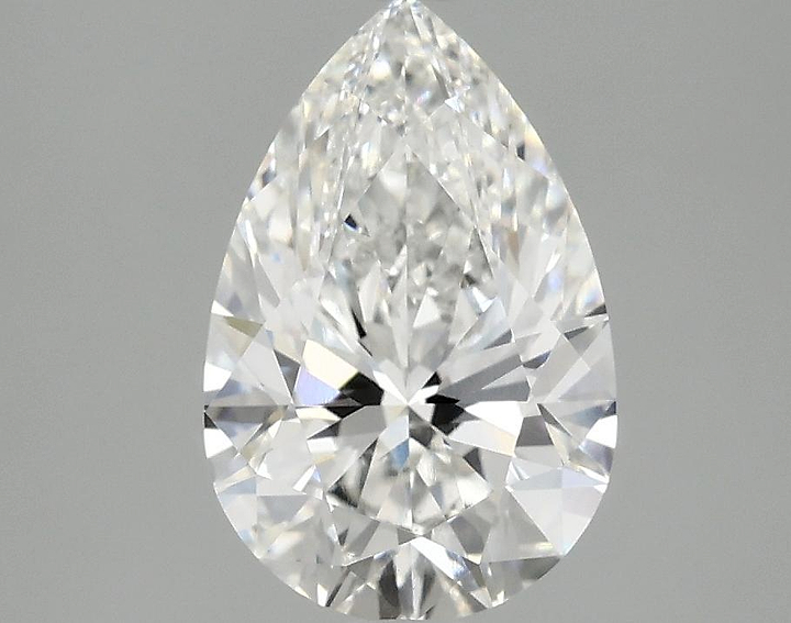 2.02 Carat Pear Shaped Excellent Cut VVS2 IGI Certified Lab Grown Diamond