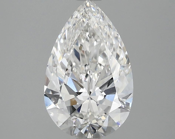 1.97 Carat Pear Shaped Ideal Cut VVS2 IGI Certified Lab Grown Diamond