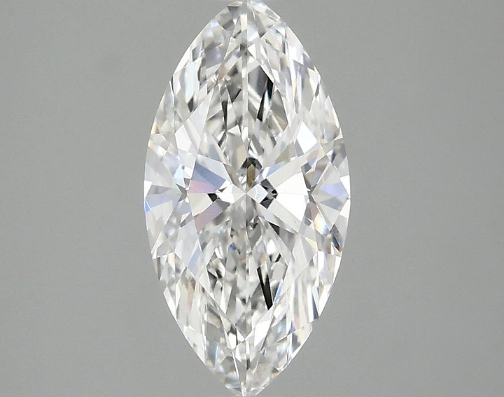 1.47 Carat Marquise Shaped Ideal Cut VVS2 IGI Certified Lab Grown Diamond