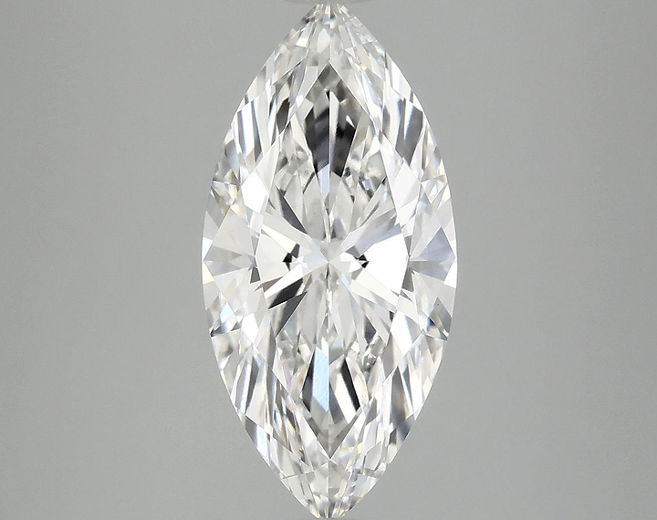 3.04 Carat Marquise Shaped Excellent Cut VVS2 IGI Certified Lab Grown Diamond