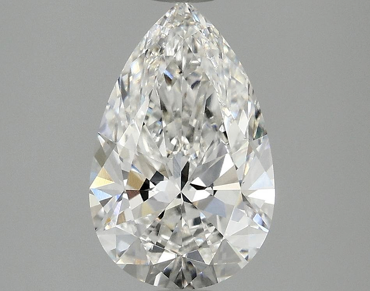 1.99 Carat Pear Shaped Ideal Cut VVS2 IGI Certified Lab Grown Diamond