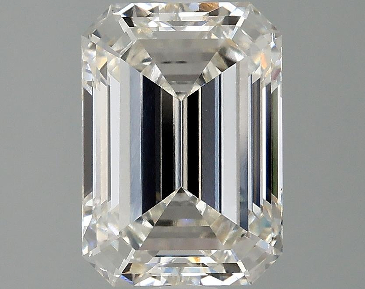 3.01 Carat Emerald Shaped Ideal Cut VS1 IGI Certified Lab Grown Diamond