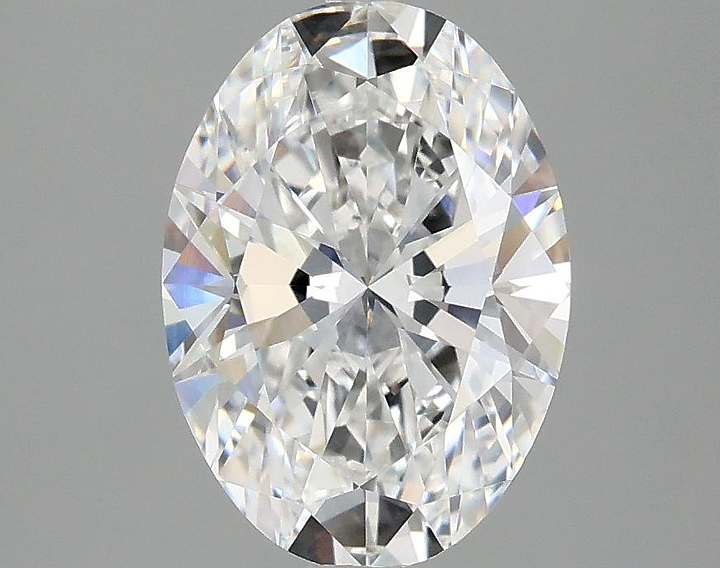 2.03 Carat Oval Shaped Ideal Cut VVS2 IGI Certified Lab Grown Diamond