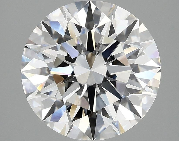 3.06 Carat Round Shaped Ideal Cut VVS2 IGI Certified Lab Grown Diamond