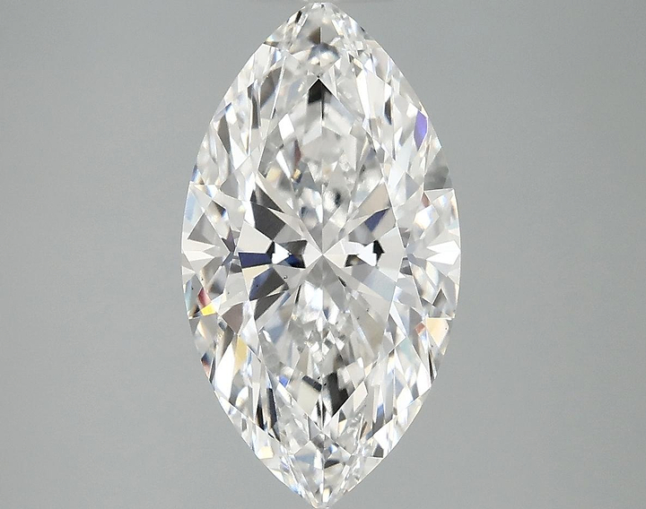 2.99 Carat Marquise Shaped Excellent Cut VS2 IGI Certified Lab Grown Diamond