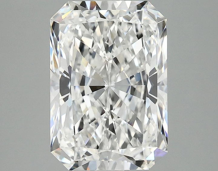 4.09 Carat Radiant Shaped Ideal Cut VVS2 IGI Certified Lab Grown Diamond