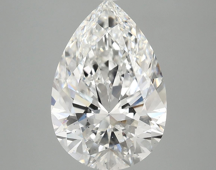 4.03 Carat Pear Shaped Excellent Cut SI1 IGI Certified Lab Grown Diamond