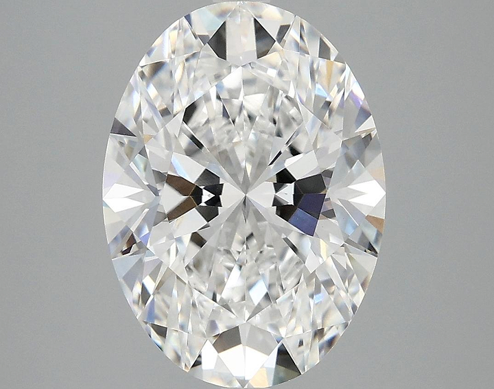 4.09 Carat Oval Shaped Excellent Cut VVS2 IGI Certified Lab Grown Diamond