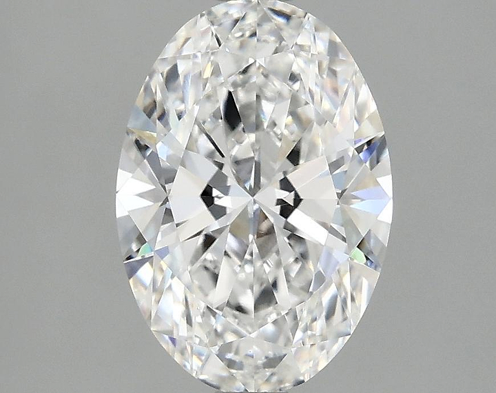 2.03 Carat Oval Shaped Ideal Cut VVS2 IGI Certified Lab Grown Diamond