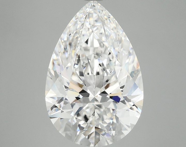 7.3 Carat Pear Shaped Excellent Cut VVS2 IGI Certified Lab Grown Diamond