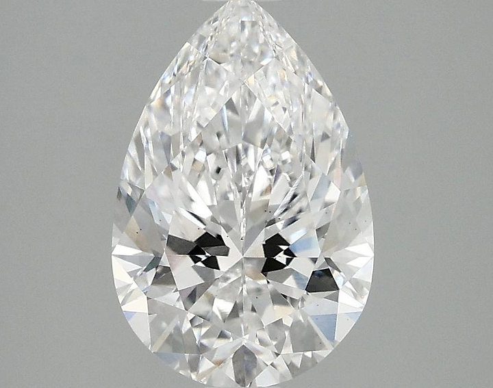 2.04 Carat Pear Shaped Excellent Cut VS2 IGI Certified Lab Grown Diamond