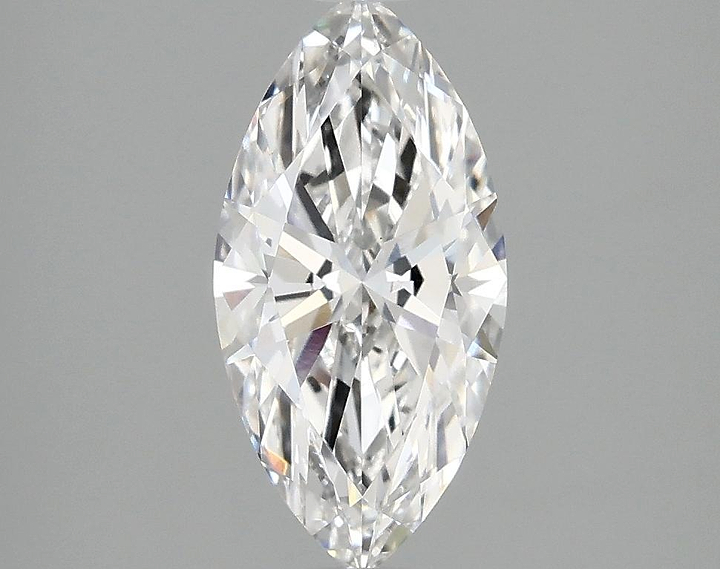 1.37 Carat Marquise Shaped Ideal Cut VVS2 IGI Certified Lab Grown Diamond