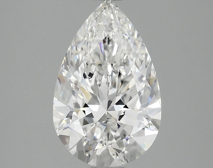 2.05 Carat Pear Shaped Ideal Cut VVS2 IGI Certified Lab Grown Diamond